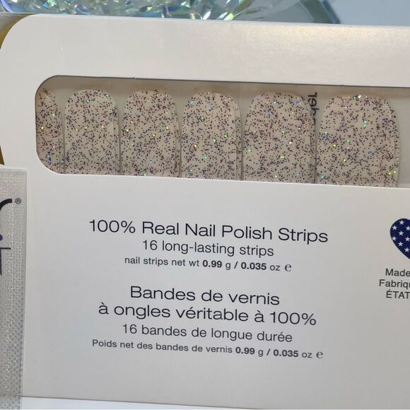 Color Street | Candied Lavender a purple glitter overlay nail strips - Picture 9 of 12